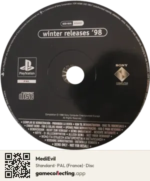 MediEvil PlayStation, PAL disc