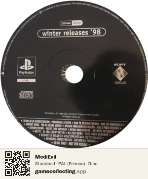 MediEvil PlayStation, PAL disc