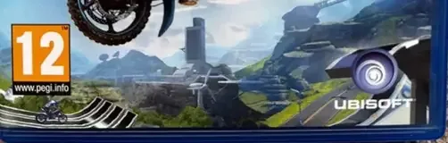 Trials Fusion, the PEGI square on its front