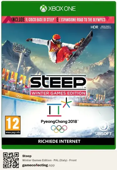 Steep Xbox One, Italy box front