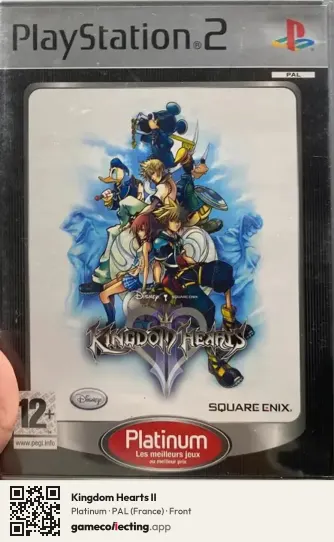 Kingdom Hearts II PlayStation 2, France box front