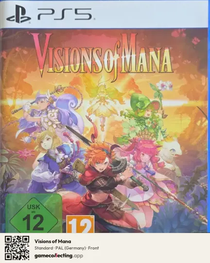 Visions of Mana PlayStation 5, Germany box front