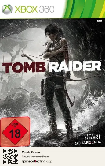 Tomb Raider Xbox 360, Germany box front