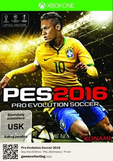 Pro Evolution Soccer 2016 Xbox One, Germany box front