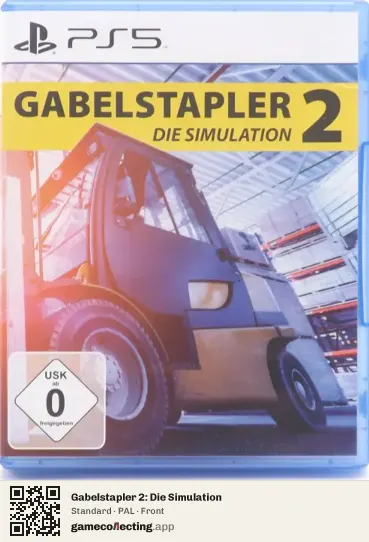 Gabelstapler 2: Die Simulation PlayStation 5, PAL box front