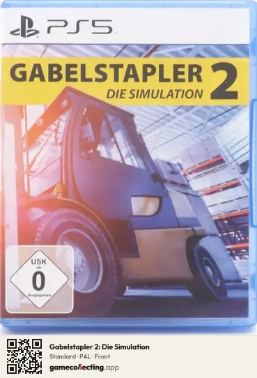 Gabelstapler 2: Die Simulation PlayStation 5, PAL box front