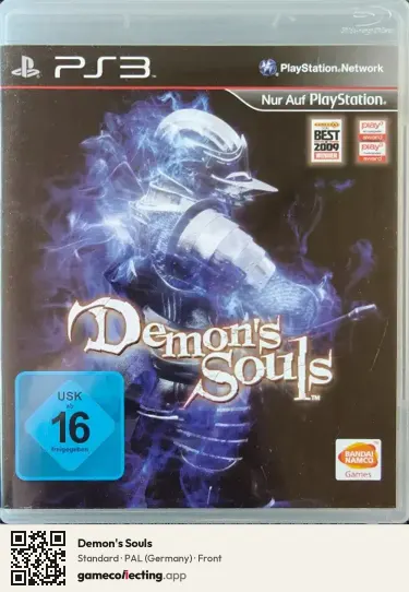 Demon's Souls PlayStation 3, Germany box front
