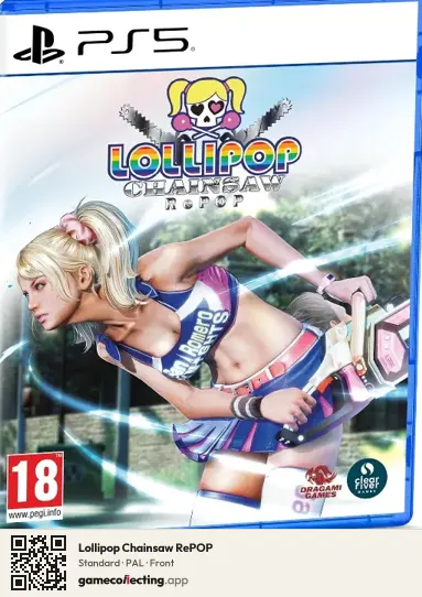Lollipop Chainsaw RePOP PlayStation 5, PAL box front