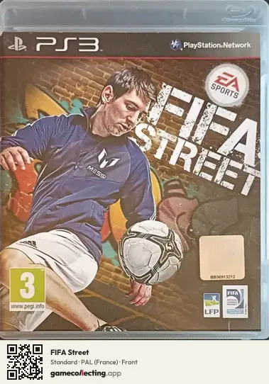 FIFA Street PlayStation 3, France box front