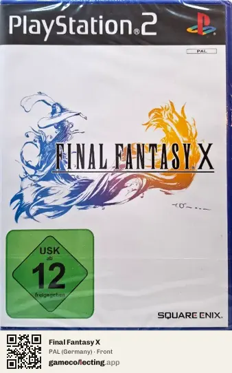 Final Fantasy X PlayStation 2, Germany box front