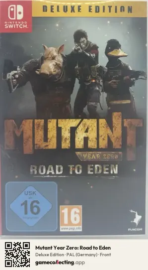 Mutant Year Zero: Road to Eden Nintendo Switch, Germany box front