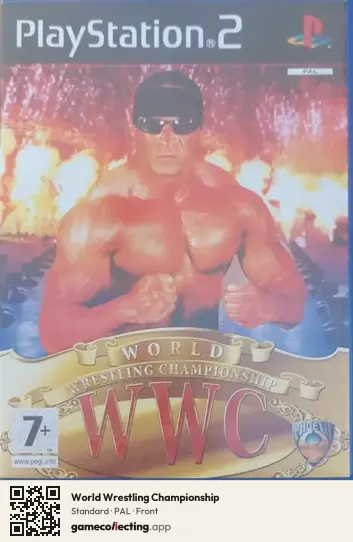 World Wrestling Championship PlayStation 2, PAL box front