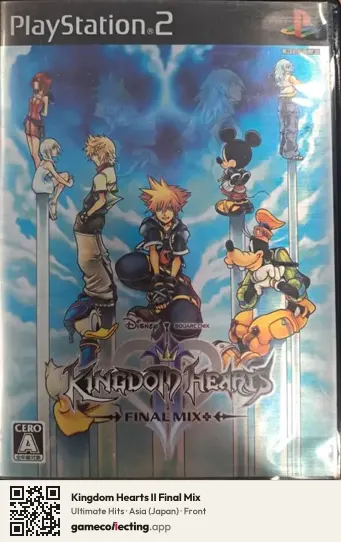 Kingdom Hearts II Final Mix PlayStation 2, Asia box front