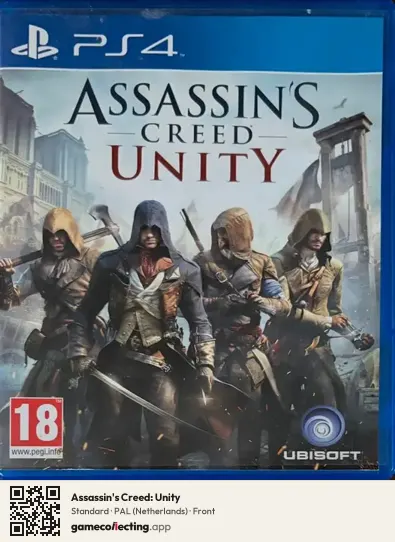 Assassin's Creed: Unity PlayStation 4, Netherlands box front
