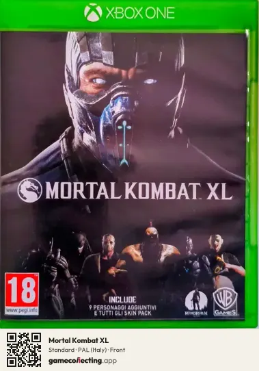 Mortal Kombat XL Xbox One, Italy box front