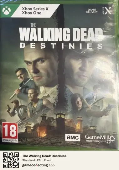 The Walking Dead: Destinies Xbox Series X, PAL box front