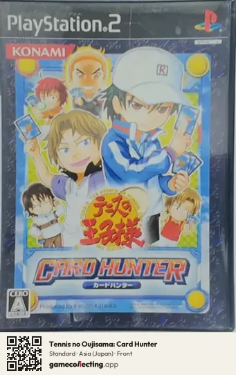 Tennis no Oujisama: Card Hunter PlayStation 2, Asia box front