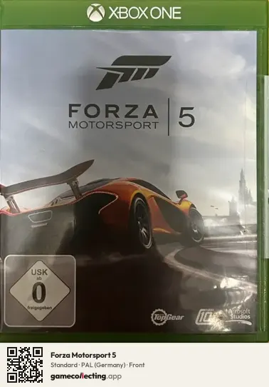Forza Motorsport 5 Xbox One, Germany box front
