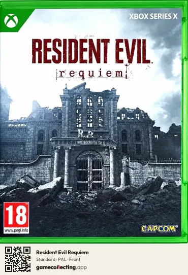 Resident Evil Requiem Xbox Series X, PAL box front
