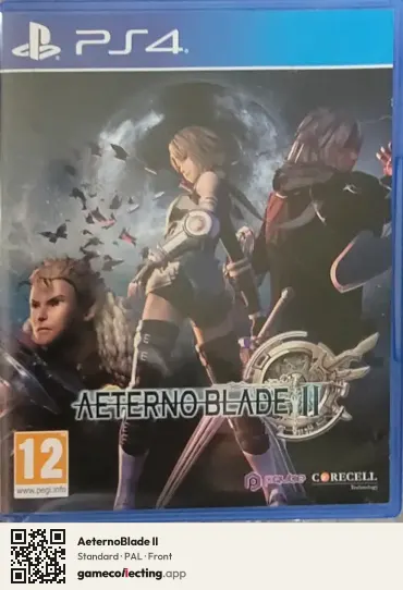 AeternoBlade II PlayStation 4, PAL box front