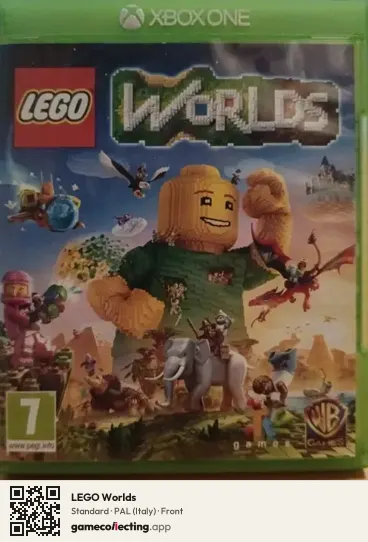 LEGO Worlds Xbox One, Italy box front