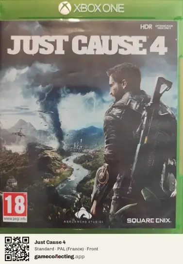 Just Cause 4 Xbox One, France box front