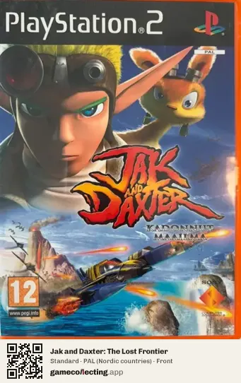 Jak and Daxter: The Lost Frontier PlayStation 2, Nordic countries box front