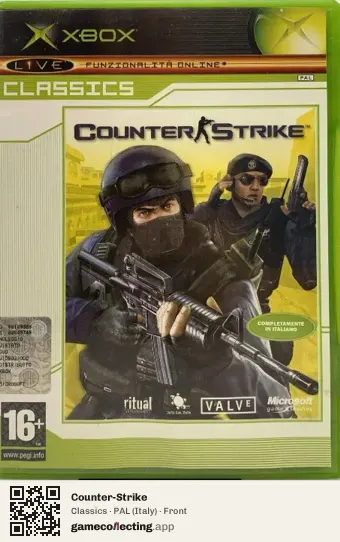 Counter-Strike Xbox, Italy box front