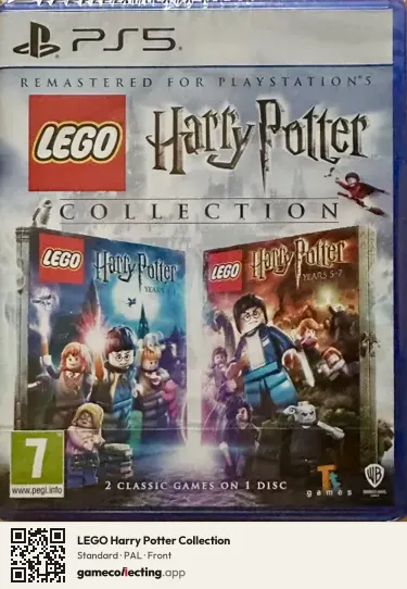LEGO Harry Potter Collection PlayStation 5, PAL box front