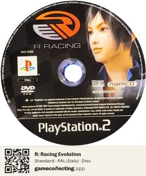 R: Racing Evolution PlayStation 2, PAL disc