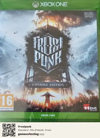 Frostpunk Xbox One, Poland box front