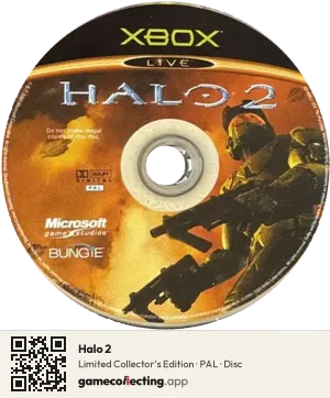 Halo 2 Xbox, PAL disc