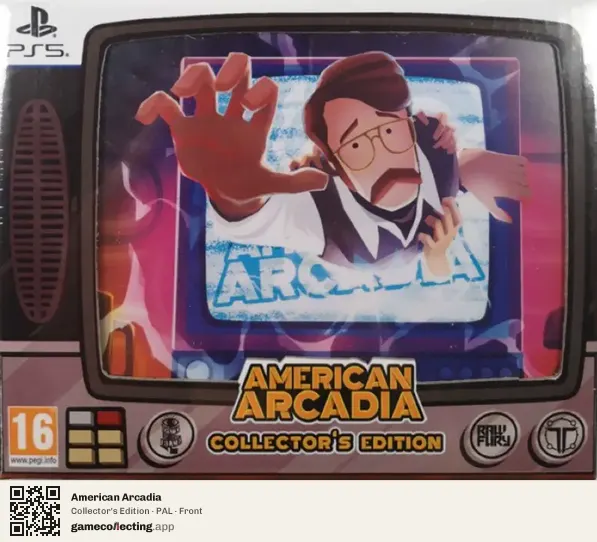 American Arcadia PlayStation 5, PAL box front
