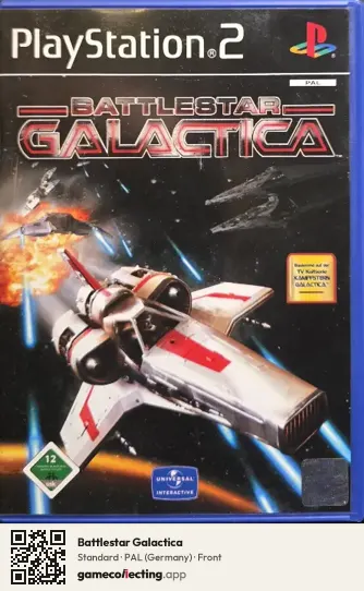Battlestar Galactica PlayStation 2, Germany box front