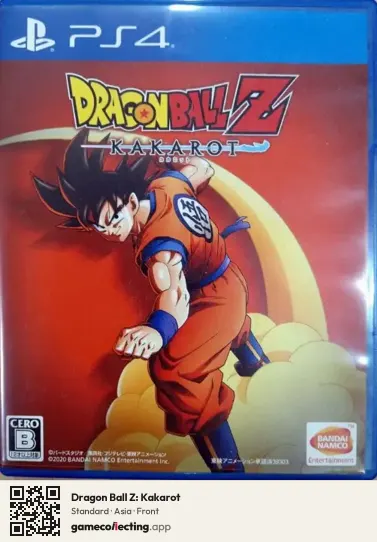 Dragon Ball Z: Kakarot PlayStation 4, Asia box front