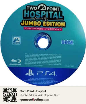 Two Point Hospital PlayStation 4, Asia disc