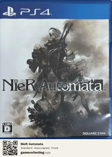 NieR: Automata PlayStation 4, Japan box front
