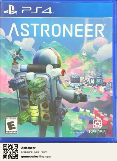 Astroneer PlayStation 4, Asia box front