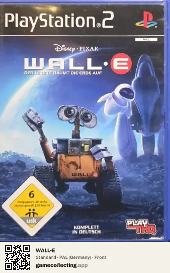 WALL-E PlayStation 2, Germany box front