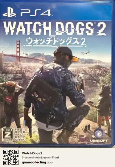 Watch Dogs 2 PlayStation 4, Asia box front