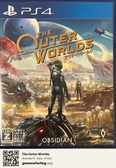 The Outer Worlds PlayStation 4, Asia box front