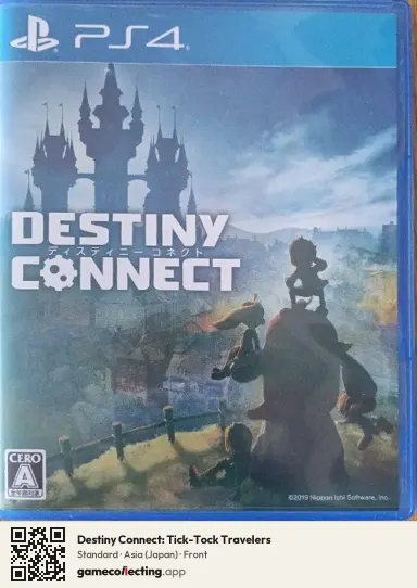 Destiny Connect: Tick-Tock Travelers PlayStation 4, Asia box front