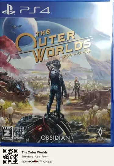 The Outer Worlds PlayStation 4, Asia box front