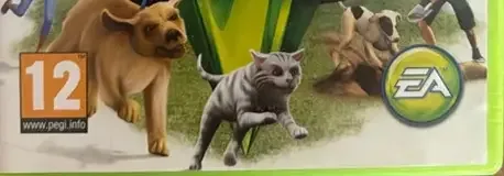 The Sims 3: Pets, the USK square on its front