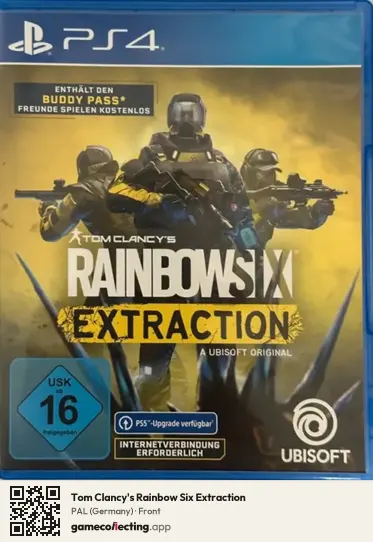Tom Clancy's Rainbow Six Extraction PlayStation 4, Germany box front
