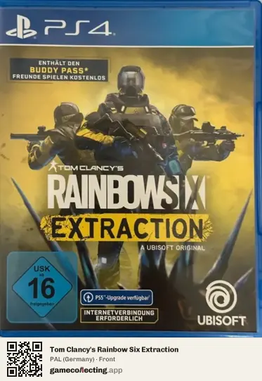Tom Clancy's Rainbow Six Extraction PlayStation 4, Germany box front