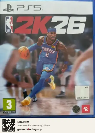 NBA 2K26 PlayStation 5, Germany box front