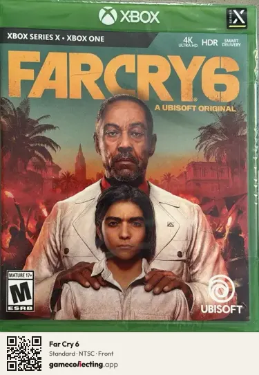 Far Cry 6 Xbox Series X, NTSC box front