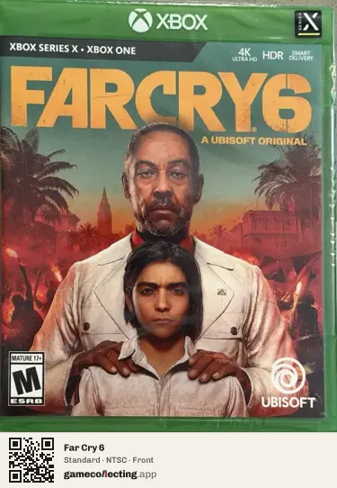 Far Cry 6 Xbox Series X, NTSC box front