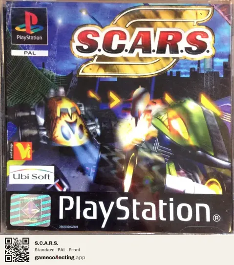 S.C.A.R.S. PlayStation, PAL box front
